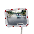 Trafic rectangulaire acrylique convexe et miroir concave